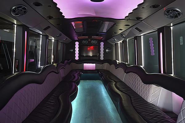 inside a party bus