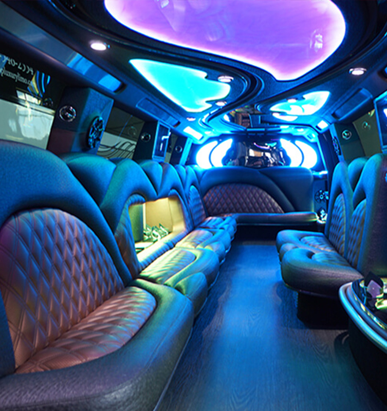 luxury limo interior